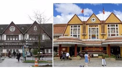 Vietnam’s most beautiful railway station twins with French counterpart