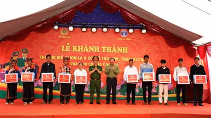 MPS builds kindergarten for children in Lai Chau province
