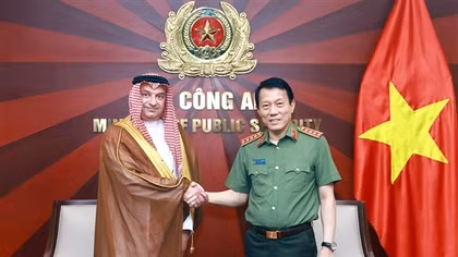 Vietnam’s Ministry of Public Security and Saudi Arabian partners expand cooperation in multiple fields