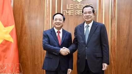 Senior Vietnamese Party official visits Cambodia to strengthen bilateral cooperation