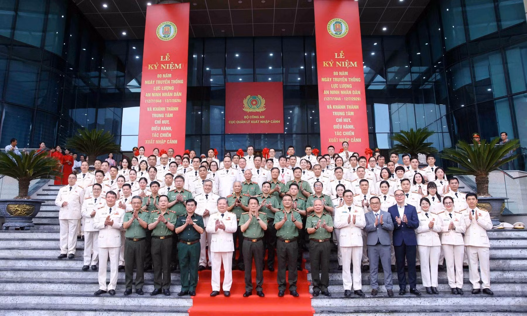 Delegates at the Commemorative Ceremony.