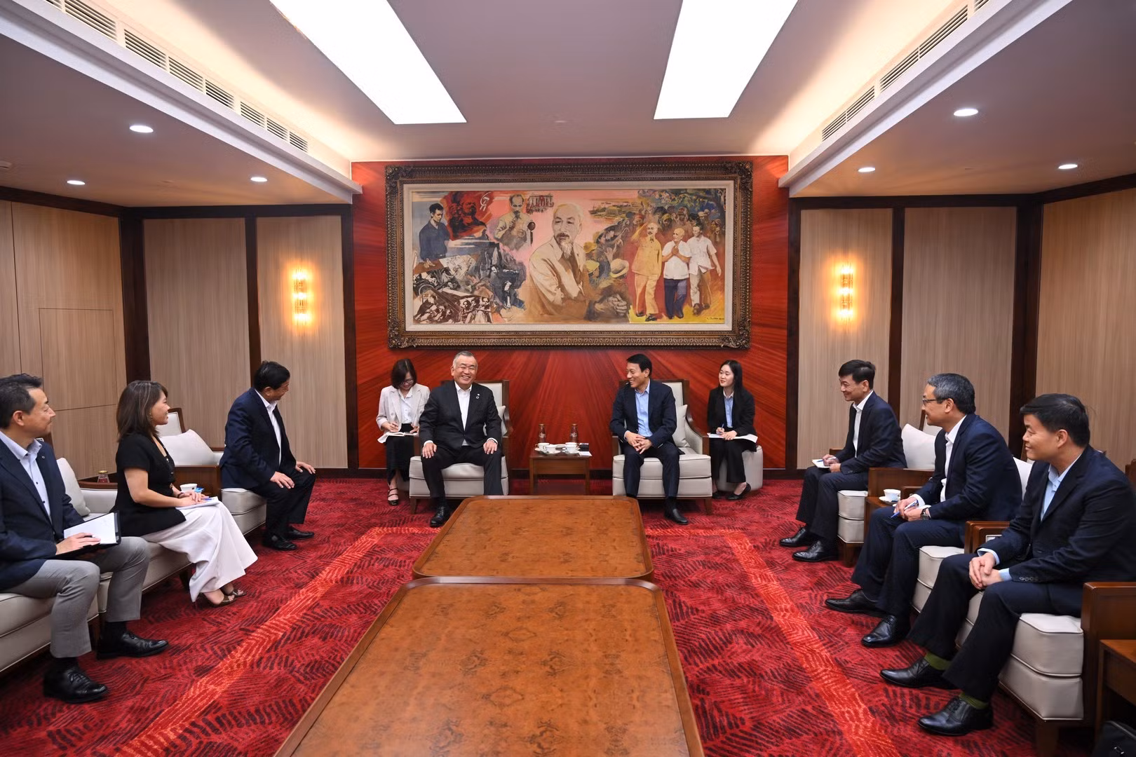 Overview of the meeting.