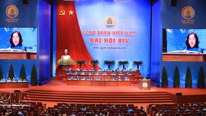 Grand opening of 14th Vietnam Trade Union Congress for 2026–2031 term