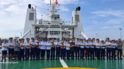 Vietnam Coast Guard's visit strengthens maritime ties with Malaysia