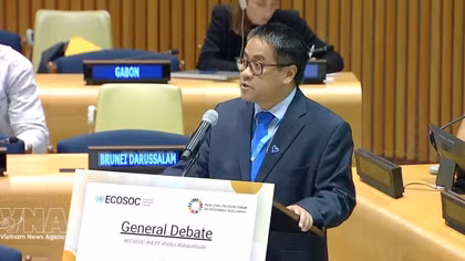 Vietnam calls for stronger international cooperation to achieve SDGs