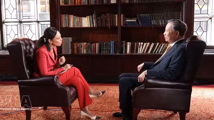 Top leader outlines Vietnam's foreign policy priorities, growth ambitions in Bloomberg TV interview