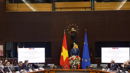 Top Vietnamese leader's policy speech at Egmont Institute of Belgium