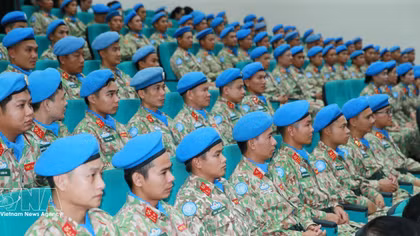 Vietnamese peacekeeping units successfully complete UN missions