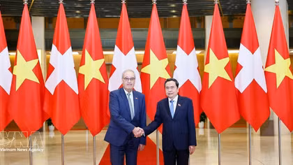 Vietnam, Switzerland seek to deepen parliamentary cooperation