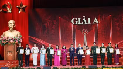 Awards ceremony convened for sixth Party ideology writing contest