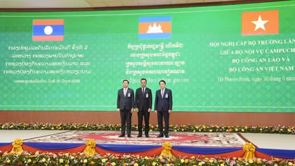 Second annual Public Security and Interior Ministerial Conference of Cambodia, Laos and Vietnam opens