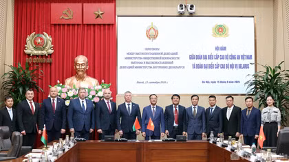 Vietnamese Ministry of Public Security, Belarusian Ministry of Internal Affairs seek to strengthen cooperation