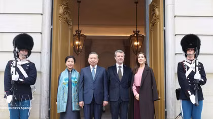 Top Vietnamese leader concludes state visit to Denmark