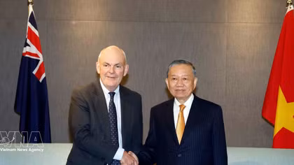 Top Vietnamese leader meets Acting President of New Zealand–Vietnam Friendship Association