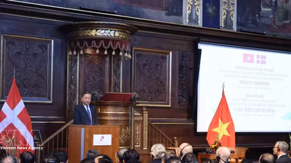 Top Vietnamese leader highlights new horizon for Vietnam–Denmark cooperation