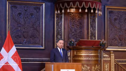 Top Vietnamese leader's policy speech at University of Copenhagen