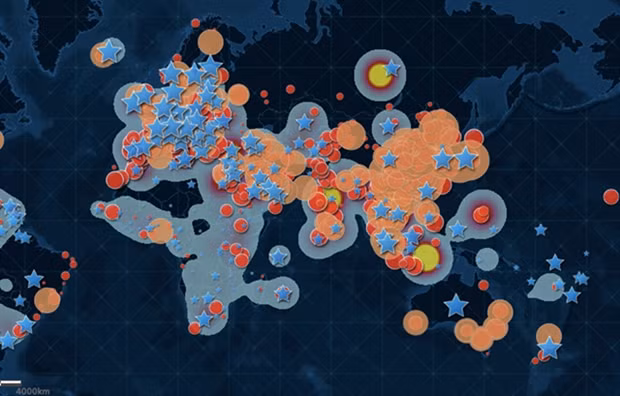 The global early warning system on COVID-19 is available at http://covid19global.net. (Photo: VNA)