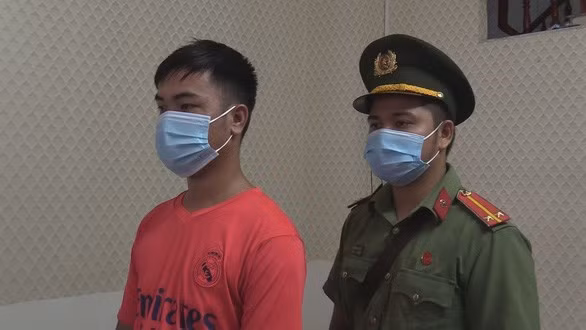 Tran Danh Tuong was prosecuted for arranging illegal stay for foreigners in Vietnam (Photo: Binh Duong Police)
