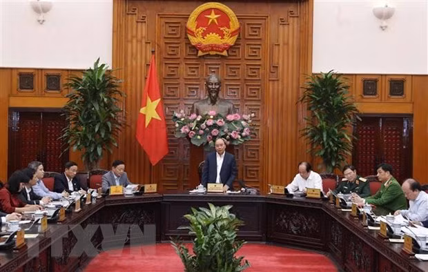 Prime Minister Nguyen Xuan Phuc speaks at the event (Photo: VNA)
