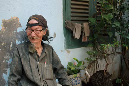 A scene in the short film by Nguyen Hien Anh.