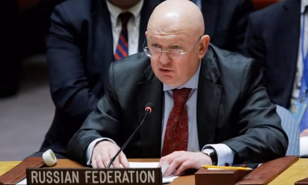 Russian U.N. Ambassador Vassily Nebenzia.