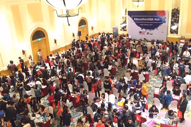EducationUSA Fair 2017 organized by the U.S. Embassy Hanoi/