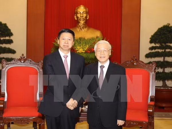 Vietnamese Party leader Nguyen Phu Trong made the statement at a November 1 reception in Hanoi for Song Tao, the visiting special envoy of Communist Party of China’s General Secretary.