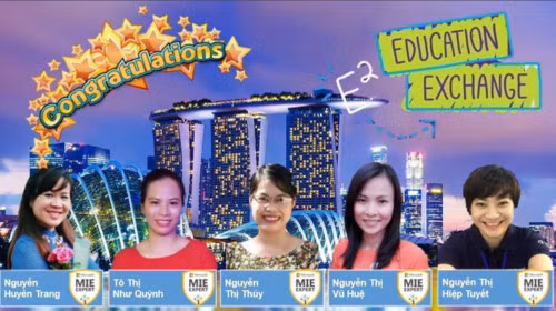 5 Vietnamese teachers to attend E2 Global Educator Exchange Event 2018.