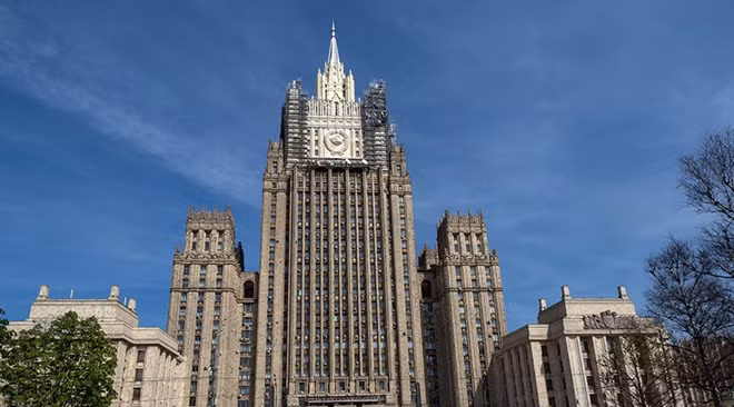 The Ministry of Foreign Affairs of the Russian Federation building in Moscow. © Vladimir Pesnya / Sputnik
