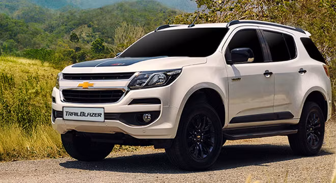 The Chevrolet Trailblazer model has just showed up at the Vietnam Motor Show 2017.