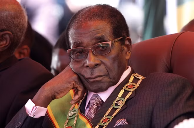 Zimbabwean President Robert Mugabe .