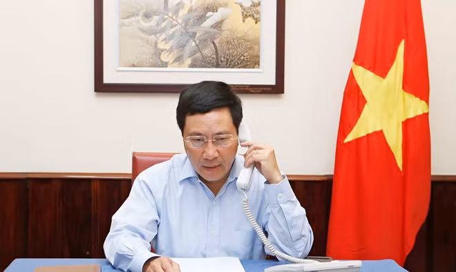 Deputy Prime Minister and Foreign Minister Pham Binh Minh.