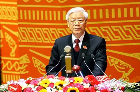 Party General Secretary Nguyen Phu Trong.