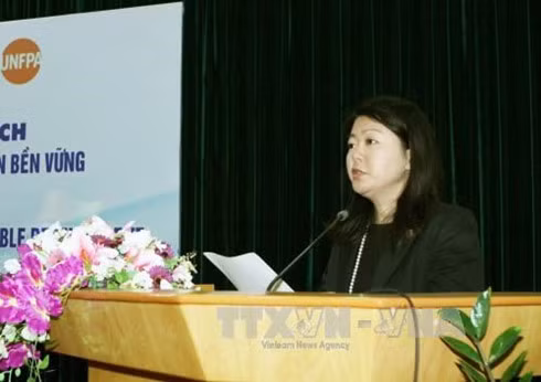 Ritsu Nacken, Deputy Representative in Vietnam of the United Nations Population Funds.