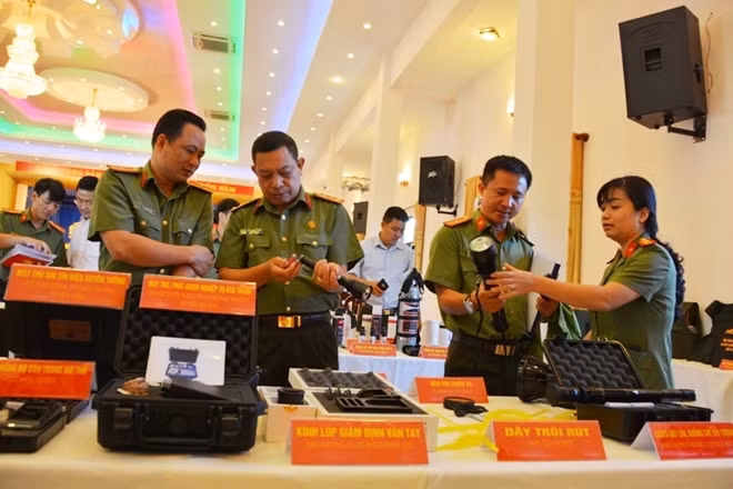 Delegates at the training workshop.