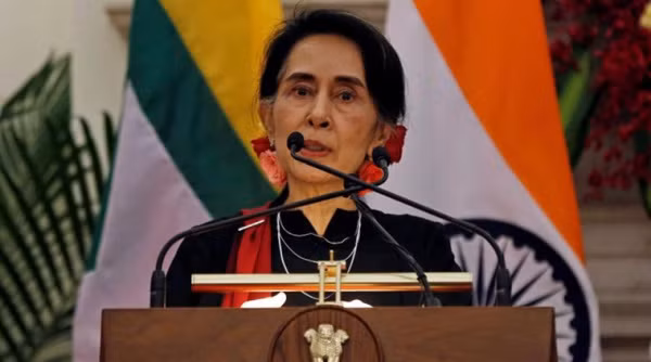 Myanmar leader Aung San Suu Kyi. (Photo: Statetimes)