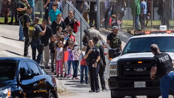 1 child, 2 adults dead in San Bernardino school murder-suicide.