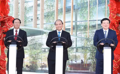 Delegates at the ceremony.