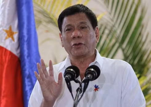 President of the Philippines Rodrigo Duterte.