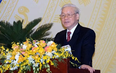 Priority should be given to perfecting market economic institution: Party chief.