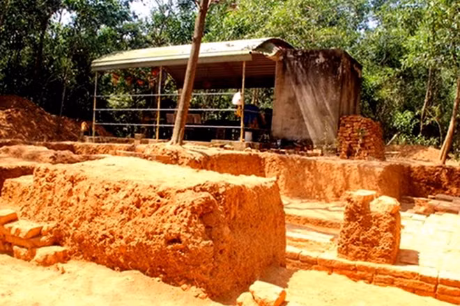 Researchers discover 11th century’s architectural remnants in Binh Dinh.
