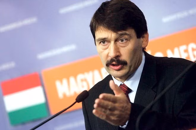 Hungarian President Janos Ader (Photo: EPA)