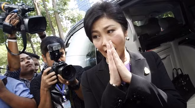 Former Thailand's Prime Minister Yingluck Shinawatra.