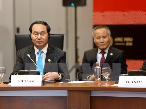 Vietnamese President Tran Dai Quang