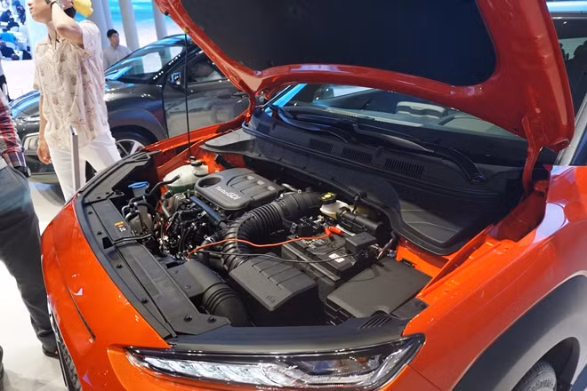 The new Kona has gasoline and diesel engine options.