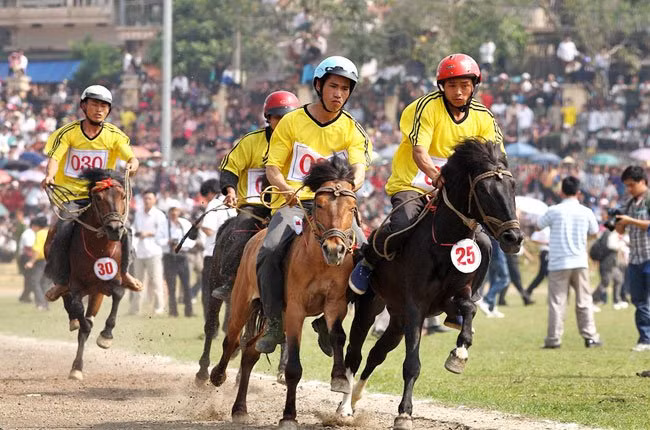 Bac Ha horse race attracts thousands of spectators.