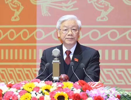 Party General Secretary Nguyen Phu Trong.