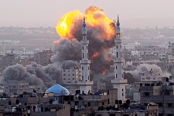 The Britain-based Syrian Observatory for Human Rights said the raids were carried out by U.S.-led coalition warplanes.