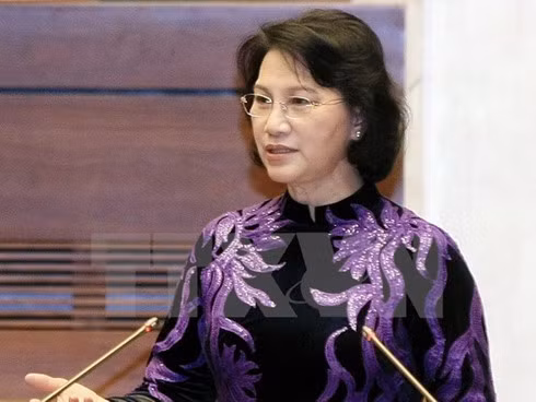 National Assembly Chairwoman Nguyen Thi Kim Ngan (Photo: VNA)
