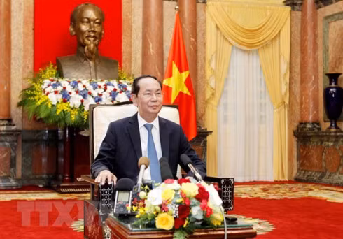 Vietnamese President Tran Dai Quang in a recent interview given to Japanese media ahead of his State visit to Japan